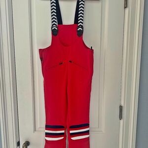 Perfect Moment Red Bib Ski Pants